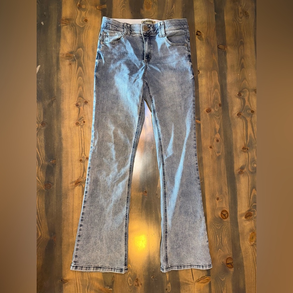 Democracy Light Blue Denim Jeans - Flare Size 6